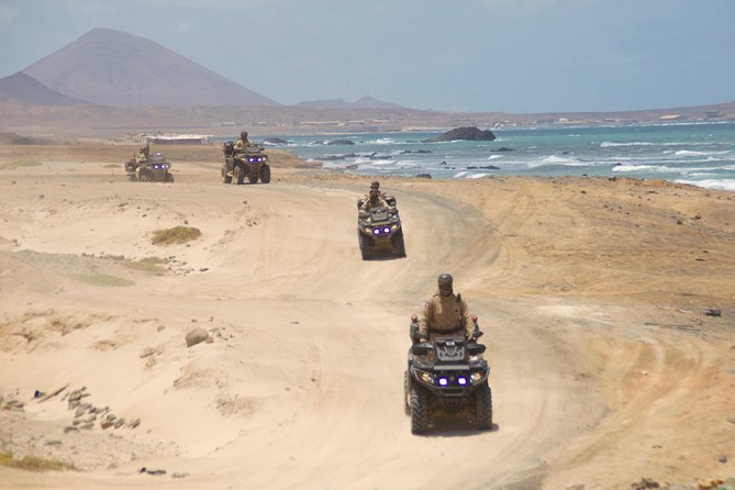 4h ATV 500cc 4x4 Quad Island Adventure - Pedra de Lume’s salt crater