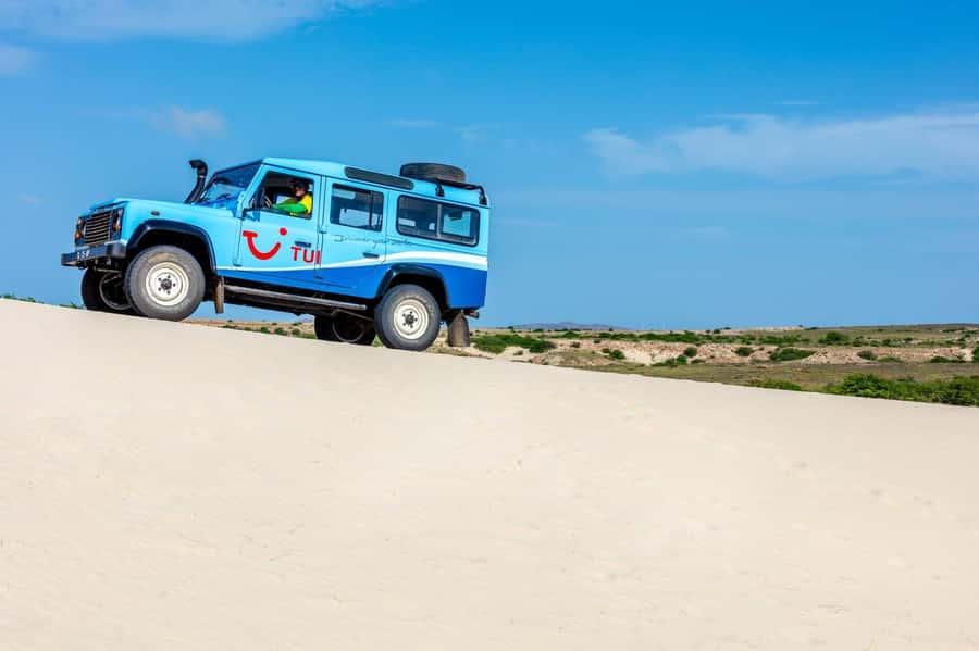 Boa Vista Full Day 4x4 Island Tour with Beachfront Lunch - Sal Rei and a glimpse of island life
