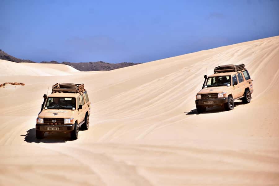 Boa Vista Jeep Expedition: Shipwreck & Viana Desert (4-Hour) - Espingueira, local contact, and a refreshment