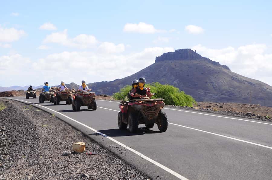 Boa Vista: Off-Road Quad Bike to Santa Monica & Caves - What driving the automatic quads is really like