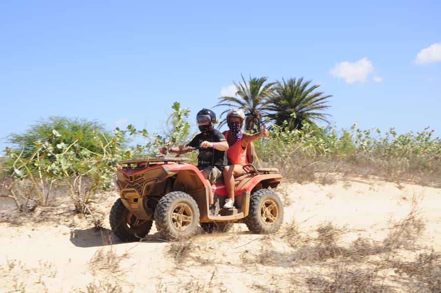 Boa Vista: Off-Road Quad Bike to Santa Monica & Caves - Riding to the Caves of Varandinha