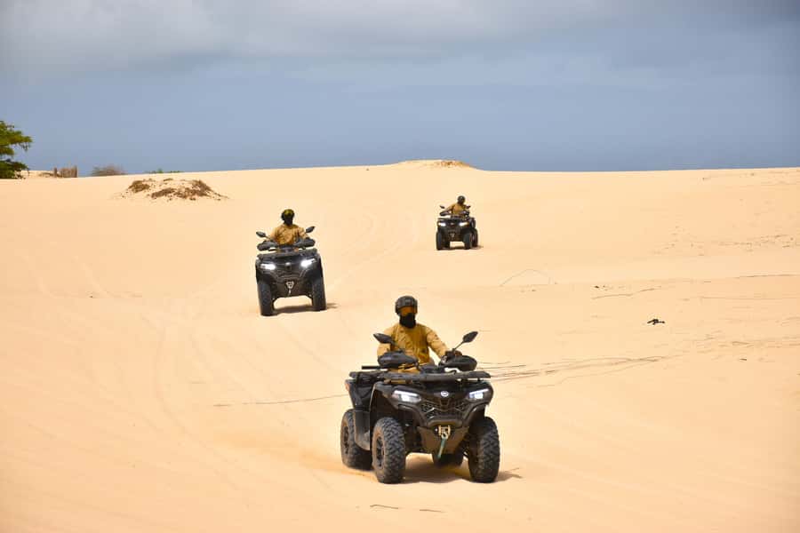 Boa Vista Quad Tour: Shipwreck & Viana Desert (2-Hour) - Riding out from Sal Rei