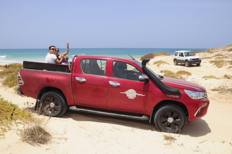 Boa Vista: Santa Monica, Dunes, Caves and Village 4x4 Tour - The 4x4 ride is part of the attraction