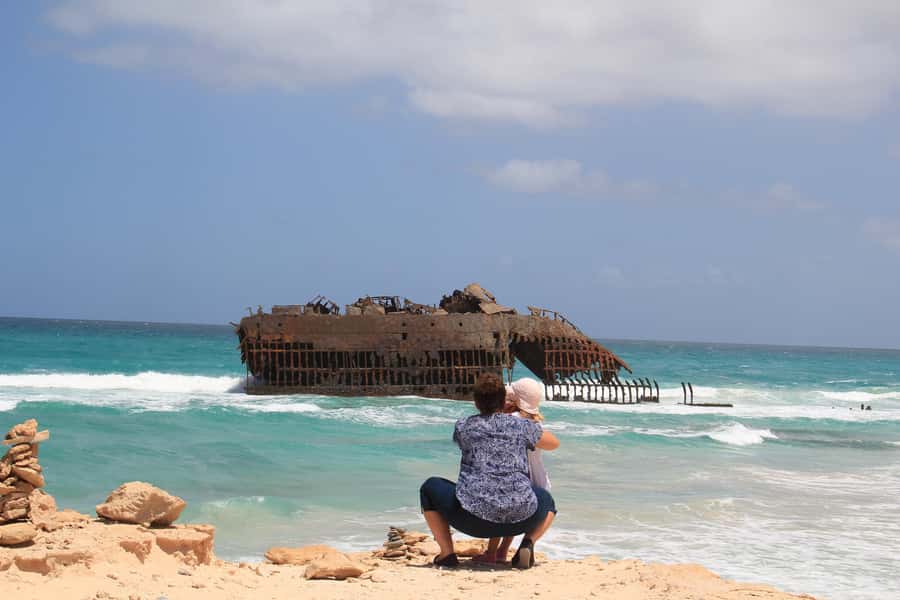 Boa Vista: Shipwreck, Viana Desert & Sal Rei Tour - Rabil craftwork before the open road