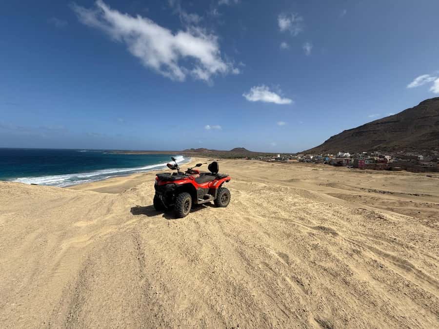 Cape Verde: São Vicente Island 4x4 Quad Tour - Salamansa and its broad white beach