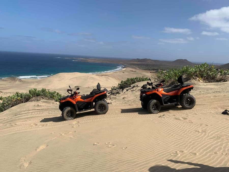 Cape Verde: São Vicente Island 4x4 Quad Tour - Calhau, rock formations, and Viana Volcano