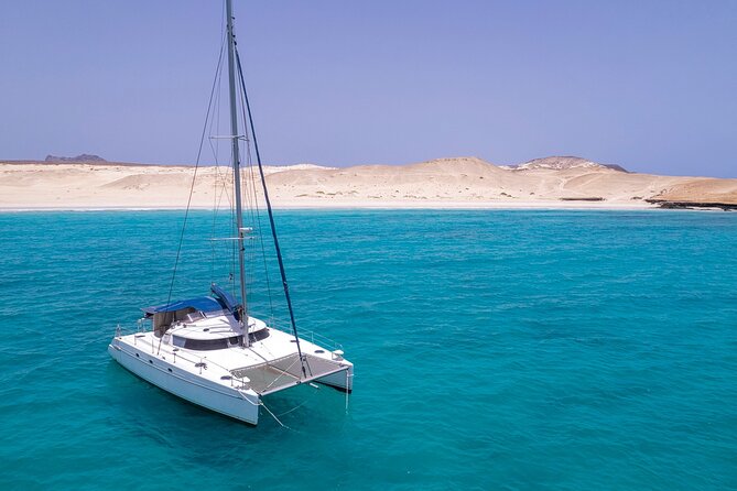 Catamaran Sailing Tour or Whale Watching at Boa Vista - The mood on board: music, fruit, and open water