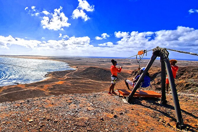 Complete Excursion and Flight on the Zipline Cabo Verde - Safety, harnesses, and the 130 kg limit