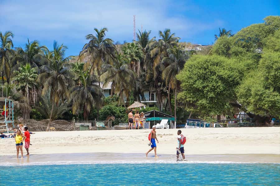 From Port of Praia: Island Tour for Cruise Ship passengers - Tarrafal beach gives you a real break