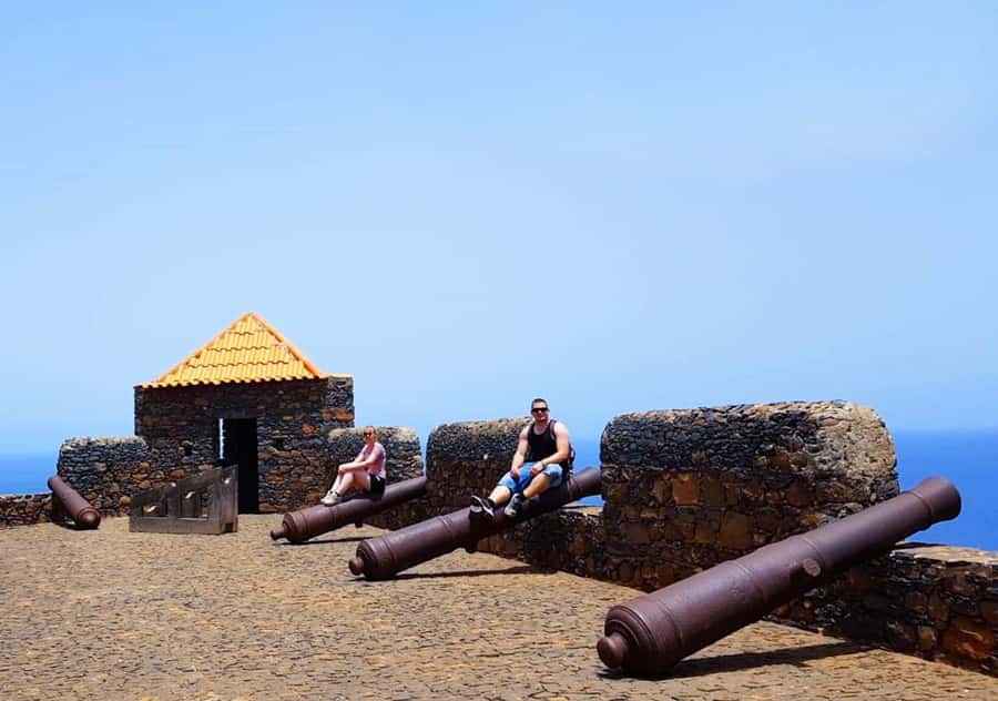 From Praia: Cidade Velha, Tarrafal & East Side Island Tour - Cidade Velha and the fort above the sea