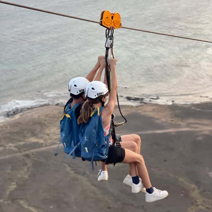 From Santa Maria: Sal island Zipline Experience (Official) - Cape Verdean music after the flight