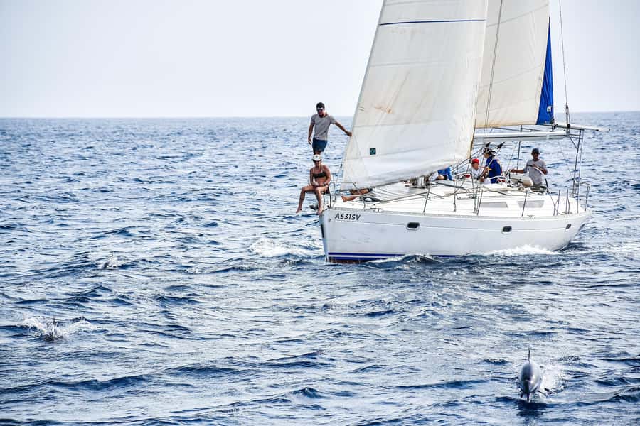 Half-Day Sailing Yacht Adventure in Sal Island - 3 hours - Three hours along Sal’s southwest coast
