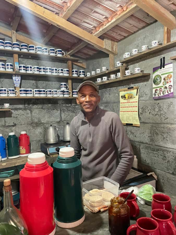 Hike Monte Verde - The summit tea house gives the hike a proper finish
