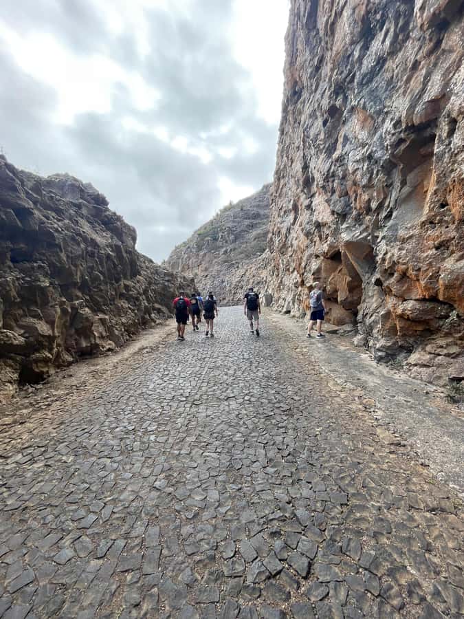 Hike Monte Verde - The 35-minute ride from Mindelo