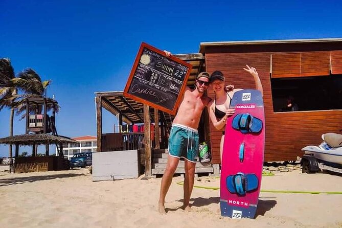 Kite Surf Lessons on Sal Island - From the Santa Maria center to Kite Beach