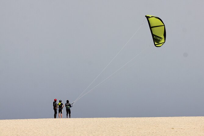 Kitesurf Lessons in Cape Verde - Moving to the full-size kite