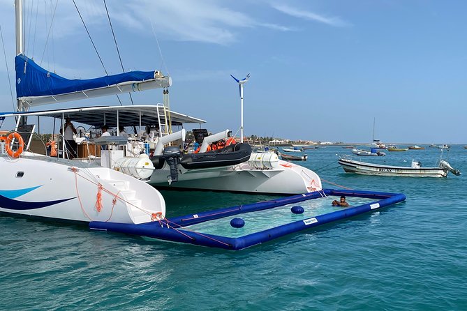 Lounge Catamaran SODADE Half-Day (Adults Only) - Palmeira, Sal’s colorful port village