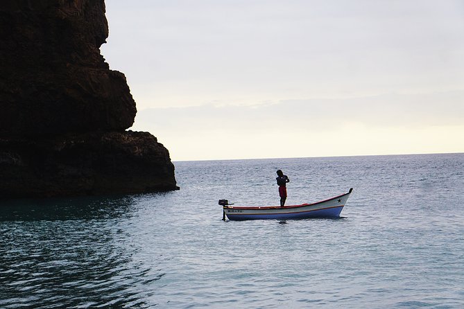 Ribeira da Barca: Boat Trip to the Cave, Snorkeling and BBQ on the beach - A black-sand beach barbecue