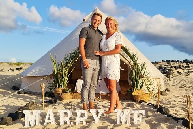 Romantic Sunset & Glamping Experience - A sunset setting made for two