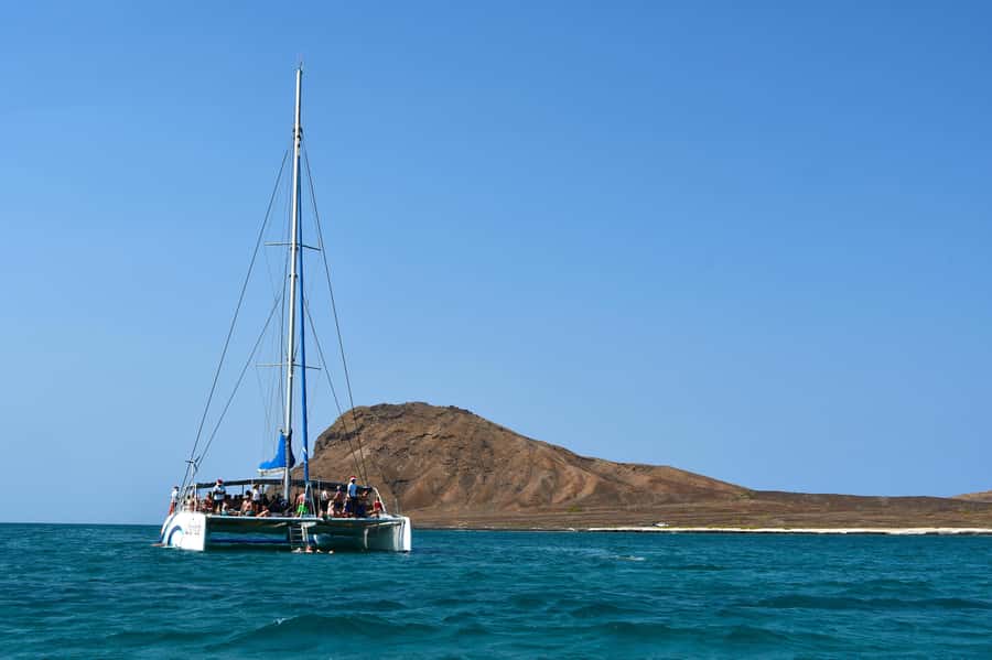 Sal: All-Inclusive Half-Day Lounge Catamaran Cruise - Snacks, drinks, and what all-inclusive means here