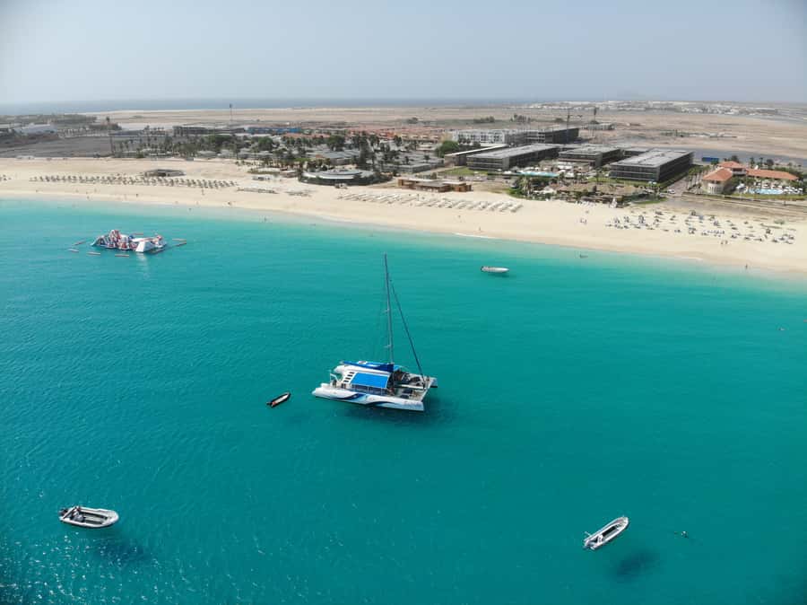 Sal: All-Inclusive Half-Day Lounge Catamaran Cruise - Family sailing or adults-only atmosphere