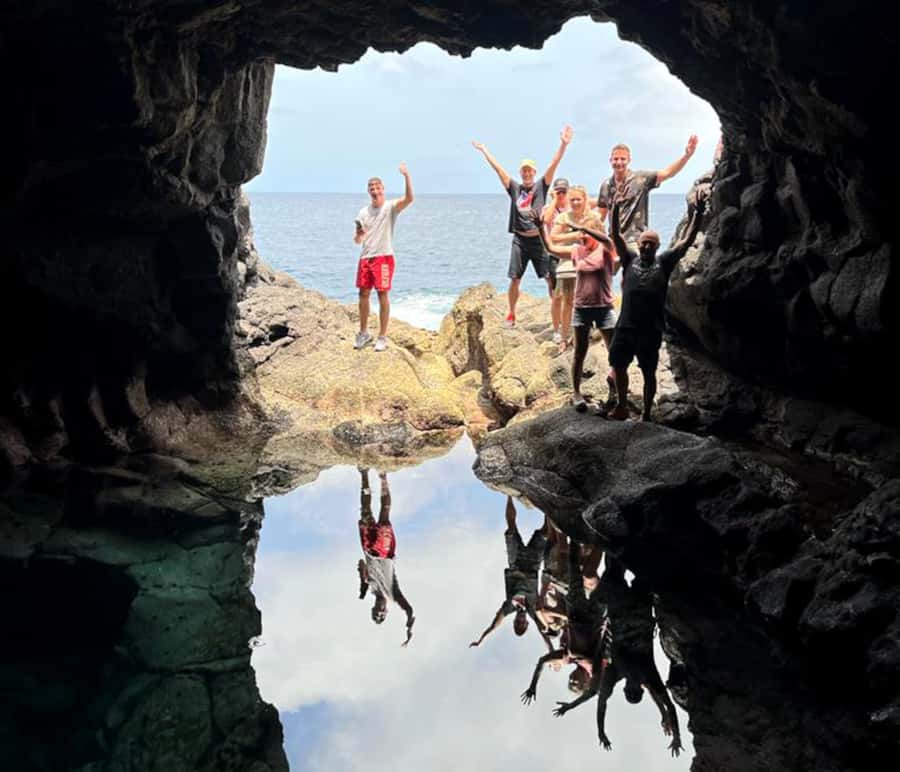 Sal: All-Inclusive Salt Lake, Blue Eye and Shark Bay Tour - What to pack for the rocky stops