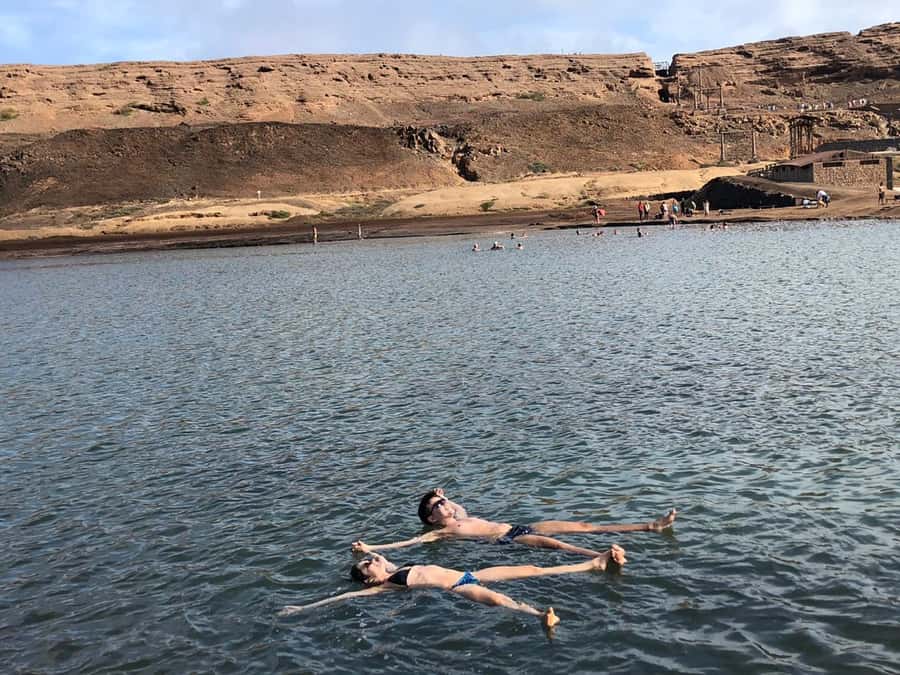 Sal: All inclusive Salt Lake, Natural pools and Shark Bay - Buracona’s Blue Eye and natural pool