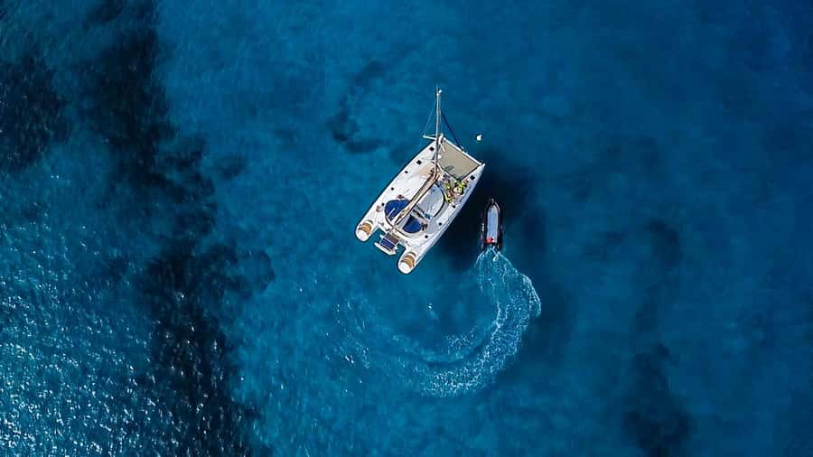 Sal, Cape Verde: Half day on Cuba Libre sailing yacht - Swimming and snorkeling come at the end