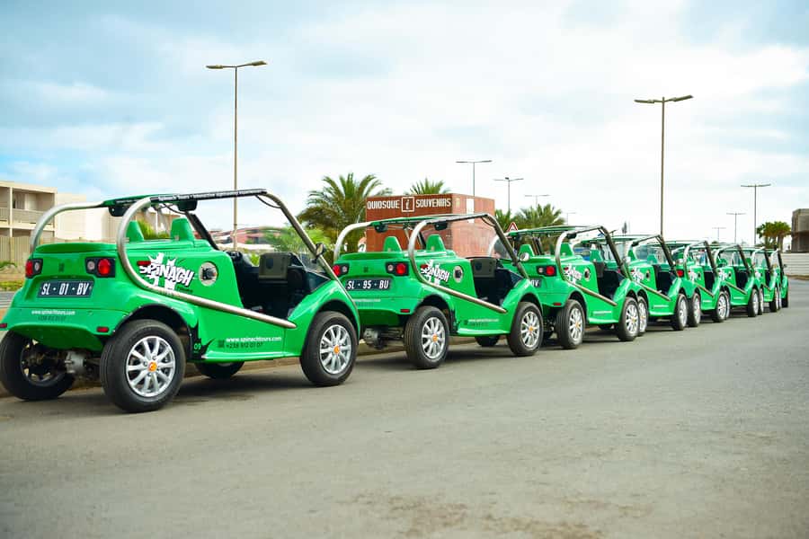 Sal Island: 2 Hour Guided Excursion on a Talking Car - Salina, where the tour slows for a photo