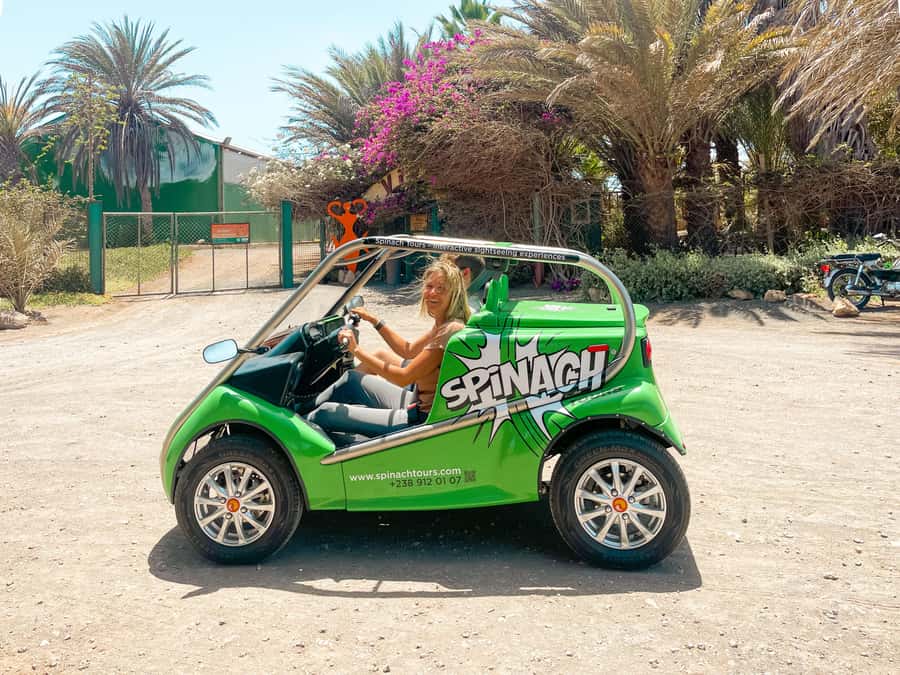 Sal Island: 2 Hour Guided Excursion on a Talking Car - Starting in Santa Maria with an open view