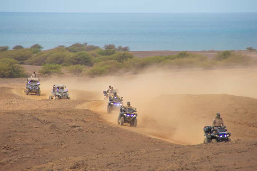 Sal Island: 4-Hour ATV Quad Island Tour - Pedra de Lume’s volcano crater and panoramic stop