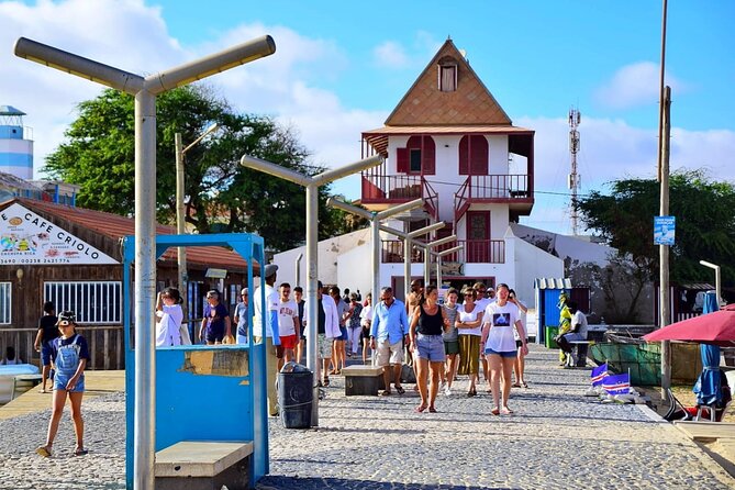 Sal island: Private Santa Maria City Tour, Street Art and Tapas - Tasting Cape Verdean snacks at a local restaurant