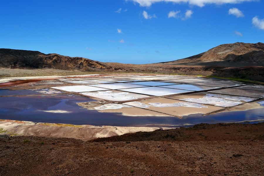 Sal: Pedra de Lume Salt Pans and Lake Trip - What floating in the lake feels like