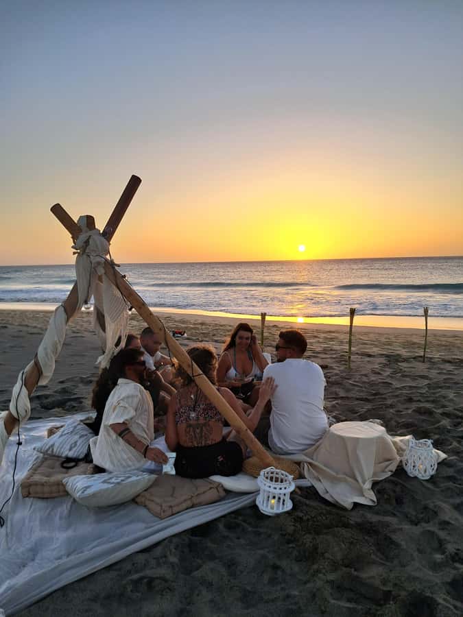 Sal: Romantic Sunset Escape with Wine and Roundtrip Transfer - A quiet beach evening built around the sunset