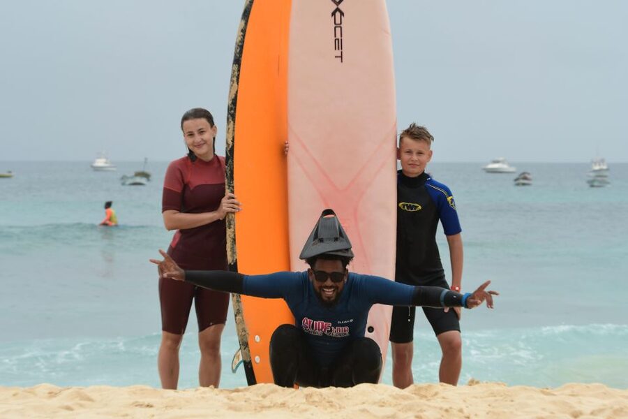 Sal: Surf Lesson - A surf lesson built around Sal’s changing tide