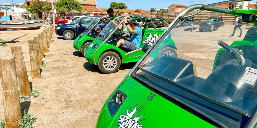 Santa Maria Half Day or Full Day Car Rental, Pedra de Lume - Electric driving, charging, and comfort