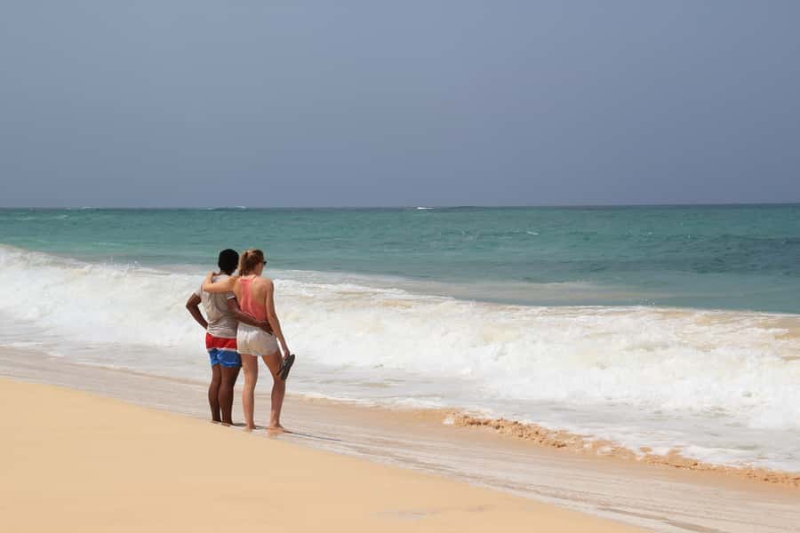 Santa Monica Beach Tour - Varandinha offers caves and rough coastal scenery