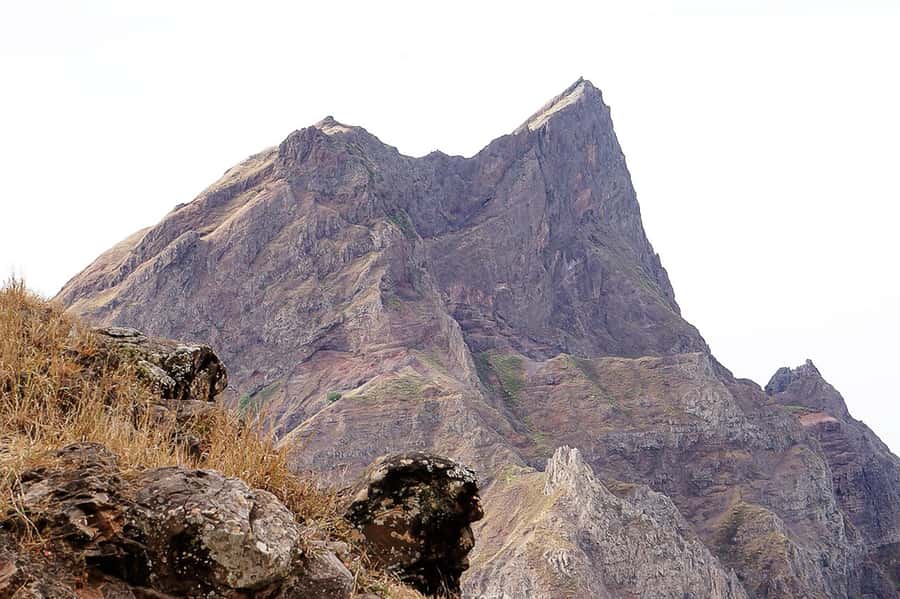 Santiago: Monte Tchota Natural Park to Pico d'Antónia Hike - The climb toward Santiago’s highest point