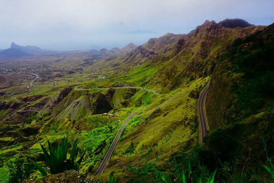 Santiago: Trek from Serra Malagueta to Rabelados Community - Views from the ridge above Assomada