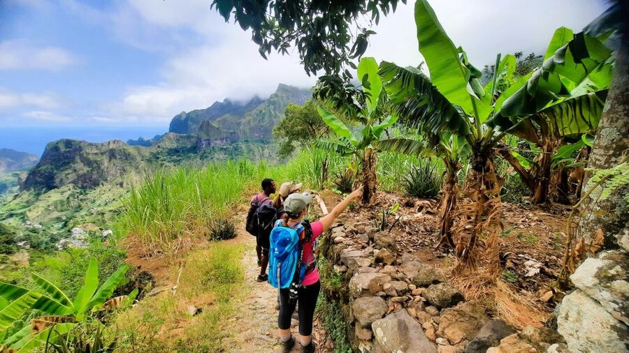 Santo Antão: Hiking Cova Volcano Crater to Ribeira Paúl - A traditional distillery and a taste of Grogue