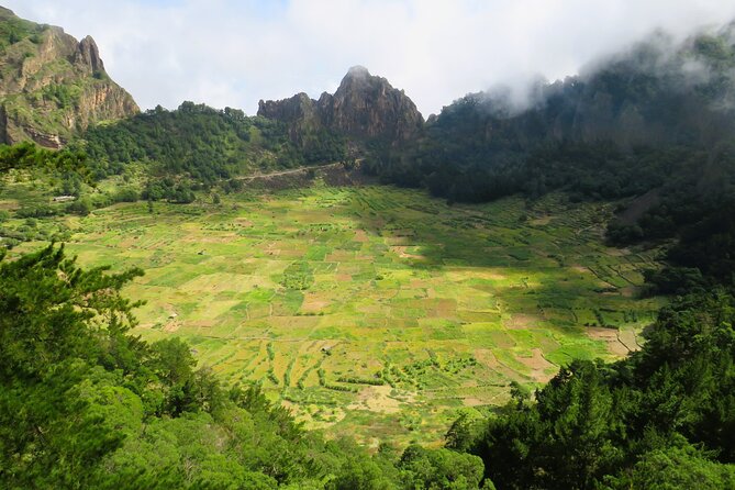 Santo Antão: Trekking Cova de Paúl Volcano Crater - Ribeira de Paúl - Paúl Valley brings farms, fruit trees, and local life