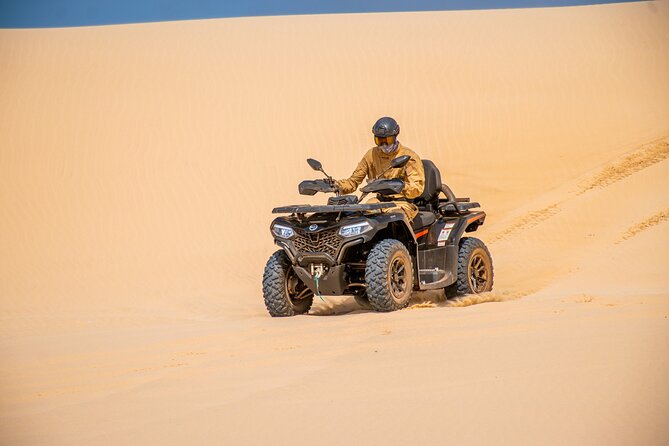 South of Boa Vista Adventure Explore the Desert by Quad - Finding the cliffs and caves at Praia de Varandinha